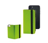 Ksix Étui Folio Sport élastique pour iPhone 7, 8, SE 2020 Vert