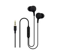 KSIX Headphones with Ergonomic Microphone Black