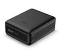 KSIX Nano - Banque d'alimentation - taille de poche, câble USB-C vers USB-C, charge simultanée - 20000 mAh - 22.5 Watt - PD, QC 3.0 - 2 connecteurs de sortie (USB-C, USB type A) - sur le câble : USB-C