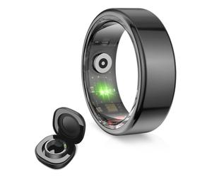 Ksix Saturn Non Anneau intelligent de suivi d'activité IP68 Noir