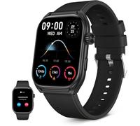 Ksix Smartwatch Urban Move Noir, Écran Amoled 2,06"", Messages, Mains Libres, Assistant Vocal, 100+ Modes Sportifs[YC841]
