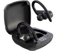 Ksix Écouteurs intra-auriculaires Sport Buds 2 avec micro Bluetooth Noir