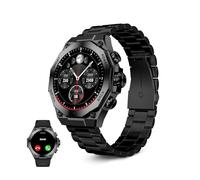 Ksix – Montre connectée Titanium – Écran AMOLED 1,43" Bluetooth 5.3 IP67 – Noir