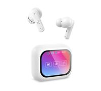 Ksix Vision Casque True Wireless Stereo (TWS) Ecouteurs Appels/Musique/Sport/Au quotidien Blanc