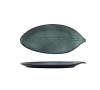 ksjdieunf Assiettes À Desserts Assiettes à snacks commerciales tournées au four créatives sushis for la maison Buffet d'hôtel poisson en céramique for Vaisselle De Dîner(A,L)