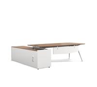 ksjdieunf Bureau d'angle Bureau De Patron, Directeur Moderne, Superviseur, Et Chaise Président De Chambre(D)