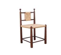 ksjdieunf Fauteuils de Bureau pour la Maison Chaise de Loisirs Sub Vintage House Silent Wind Phare Antique Salle à Manger Dossier tressé en Corde Salon et Loisirs
