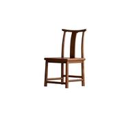 ksjdieunf Fauteuils de Bureau pour la Maison Petit Tabouret en Bois avec Dossier, Chaise de Style Chinois, Balcon, Salon, Salle à Manger Moderne Salon et Loisirs