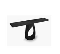 ksjdieunf Table d'appoint pour entrée Table D'entrée en Bois Massif De Style Wabi-Sabi, Console D'inspiration Chinoise, Côté Artistique Et Présentoir Décoratif(138 * 25 * 75cm)