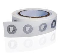 KSJEHW 30 pièces NFC Tag Stickers, Round NFC Cards NFC Tag 215 Sticker Programmable 504 Bytes Memory NTAG215 Tags Compatible avec Tous Les Téléphones et Appareils Compatibles NFC (25mm de Diamètre)