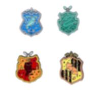 KSJEHW 4 Pièces Broches Amusantes pour Les fans de Harry, Pin's, Pin's rétro de Harry, Belle broche de Harry pour les enfants, Cadeau pour les fans de Harry, Cadeaux pour la rentrée des classes