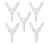KSJEHW 5 Pièces Connecteurs de Tuyau d'Oxygène en Y, Adaptateur de Tubulure O2 pour Concentrateur d'Oxygène Portable et Canule Nasale, Raccord Standard pour Équipement Respiratoire