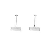 KSJOAIDDE Lot de 2 supports de plafond universels avec plateau pour caméra projecteur