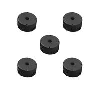 KSJOAIDDE Lot de 5 boîtes de dérivation universelles pour caméras dôme de bureau, intérieur et extérieur, noir, 11,8 x 11,8 x 5,3 cm