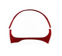 Ksjosji Accessoires Intérieurs Instrument Autocollant Fiber Carbone Véritable Souple pour Fluence pour Megane RS 2009 2010 2011 2012 2013 2014 2015 Voiture Décalcomanies(for LHD Red Carbon)