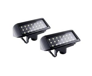 Ksjosji Eclairage de la plaque Lumière Plaque D'immatriculation LED Canbus Pour Peugeot Pour Expert II Pour Partner III Pour Citroen Feux d'immatriculation