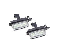 Ksjosji Eclairage de la plaque Pour Citroen Pour C-crosser 2007-2012 Pour C-zéro 2010-2020 Canbus LED Feux Plaque D'immatriculation Lampe Arrière 2 Pièces Feux d'immatriculation