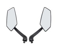 Ksjosji Rétroviseurs Moto 2 pièces/Paire, rétroviseurs vélo électrique, Scooter, rétroviseurs électriques 8 mm 10 mm, Accessoires Moto en Plastique ABS Rétroviseur de Moto
