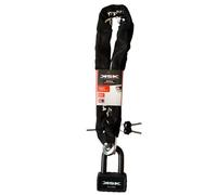 Antivol Chaîne SRA 110cm avec mini U Bloque disque - SCOOTEO