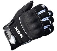 KSK Gants Cross - Mi-saison Gants Moto, Scooter Noir, Taille S (18-19cm)