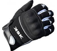 KSK Gants Cross - Mi-Saison Gants Moto, Scooter Noir, Taille M, Taille M (19-20cm)