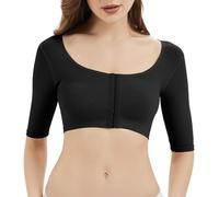 KSKshape Manchon Compression Bras Femme Manches Fermeture Avant Amaigrissement pour Femme