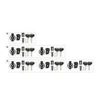 KAPPA KSL105 Set Unification Clés Serrures Security Serrure Pour 5 Valises