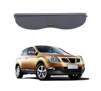 KSLREUFH Étagère Arrière Rétractable de Coffre pour Nissan Qashqai 2008-2012 2013 2014 2015, Cache-Bagages Coffre ArrièRe Housse,Black