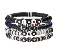 KSOIQPU Lot de 4 bracelets Stray Kids SKZ unisexes, pour les fans de SKZ