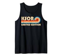 KSOR Surname Retro Vintage 80s 90s Birthday Reunion Débardeur
