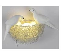 Ksowjdk Nid d'oiseau LED Applique Murale Enfants Chambre Salle d'étude Restaurant décoration nouveauté Applique Murale avec Lampe d'art Oiseaux 3D, lustres luminaire