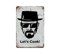 KSOXDAITIP Affiche de film Breaking Bad - Décoration murale en métal - Affiche moderne en métal - Décoration d'intérieur, bar, boutique, panneau vintage - 30 x 20 cm