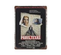 KSOXDAITIP Affiche de film de Paris, Texas - Décoration murale en métal - Affiche moderne - Décoration d'intérieur - Décoration d'intérieur - Décoration vintage - 40 x 30 cm