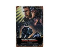 KSOXDAITIP Poster de film Blade Runner - Décoration murale en métal - Affiche moderne en métal - Décoration d'intérieur - Pour la maison, bar, boutique, panneau vintage - 30 x 20 cm