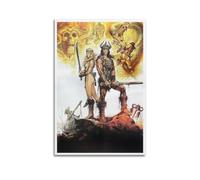 KSOXDAITIP Poster de film Conan le Barbare - Impression sur toile - Décoration murale moderne pour chambre à coucher - 50 x 75 cm