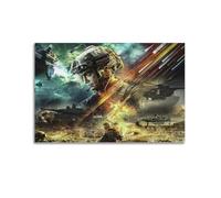 KSOXDAITIP Poster de jeu Battlefield 2042 - Impression sur toile - Décoration murale moderne pour chambre à coucher - 50 x 75 cm