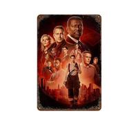 KSOXDAITIP Poster de l'émission télévisée Chicago Fire Saison 11 - Décoration murale moderne en métal - Décoration d'intérieur moderne - Décoration d'intérieur - Pour bar, boutique, cadeau vintage -