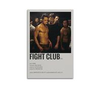 KSOXDAITIP Poster décoratif sur toile Brad Pitt Fight Club Workout - Impression d'art moderne pour chambre à coucher - 30 x 45 cm