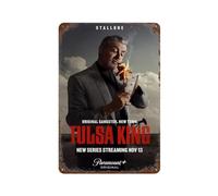 KSOXDAITIP Poster du film Les Rois de Tulsa - Décoration murale en métal - Affiche moderne en métal - Décoration d'intérieur - Décoration vintage - 30 x 20 cm