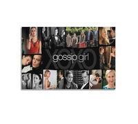 KSOXDAITIP Poster pour The Gossip Girl - Impression sur toile - Décoration murale moderne pour chambre à coucher - 30 x 45 cm