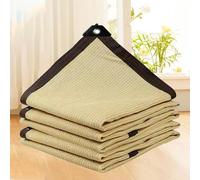 KSQP Filet Ombrage Couleur Sable Voile d'ombrage Serre Toile d'ombrage Ajourée 3x4 Beige avec œillets pour Tissu pour Pergola Filet Dombrage,beige-3x6m