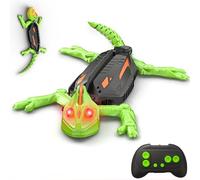 Kssvzz Gecko Radiocommandé, Lezard Télécommandé avec Yeux LED Lumineux, Lézard Robot Telecommande pour Garcon Fille Cadeau Enfants 3 4 5 6 7 8 9+ Ans Anniversaire et Noel