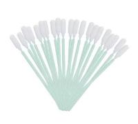 KSTE Batonnets de Nettoyage, 100pcs Anti-Statique de Nettoyage en Mousse écouvillons Ronde Memory Stick Astuce for imprimante/Disque/Objectif