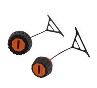KSTE Bouchon d'essence - 2pcs bouchon d'essence, bouchon d'huile, compatible avec STIHL 020 021 023 024 025 026 028 034 036 038 048, en métal orange