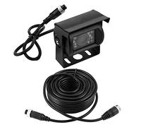 KSTE Cable Caméra de Recul, 24LED Voiture Vue arrière Parking de Sauvegarde de la caméra de Vision Nocturne Caméra de recul + 10 m Câble
