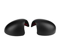 KSTE Coque Retroviseur, Une Paire de Voitures Rearview Mirror Cover Cap Coque de Remplacement Fit Compatible with M-i-n-i C-o-o-p-e-r R52 R50 R53 489120050 (Noir)