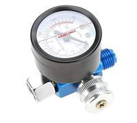 KSTE Regulateur De Pression d'air, 1/4 Peinture Pistolet régulateur de Pression d'air Manomètre Outil pneumatique Accessoires