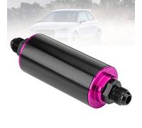 KSTE Universal 100 Micron AN6 Aluminium High Flow Fuel Inline Essence Filtre for voitures Camion Violet