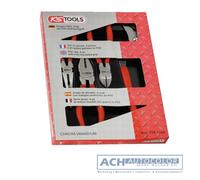 KSTools 115.1304 - Pinces Lot 4-tlg. Avec PVC Flexible Multiprise Zangenset