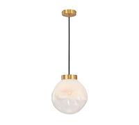 KSTUFF Designer Nordic Pendant Room Plafonnier Créatif Américain Simple Living Lampe Pendante À La Mode Cuisine Droplight Laiton Verre Boule Lustre vision